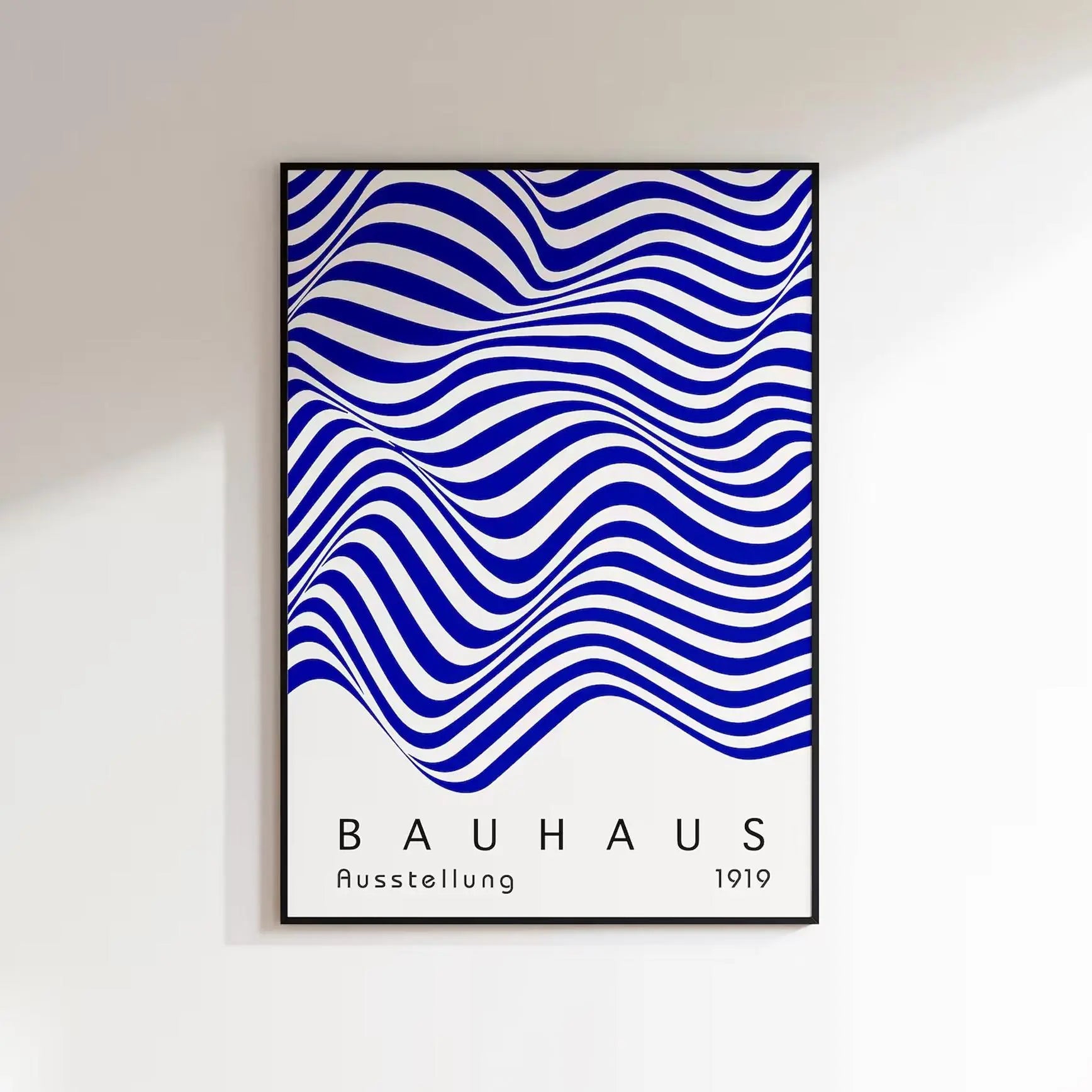 Bauhaus Blue Flow