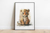Load image for gallery view Børneplakat med dyr - &quot;Tiger&quot; Ellens Shop
