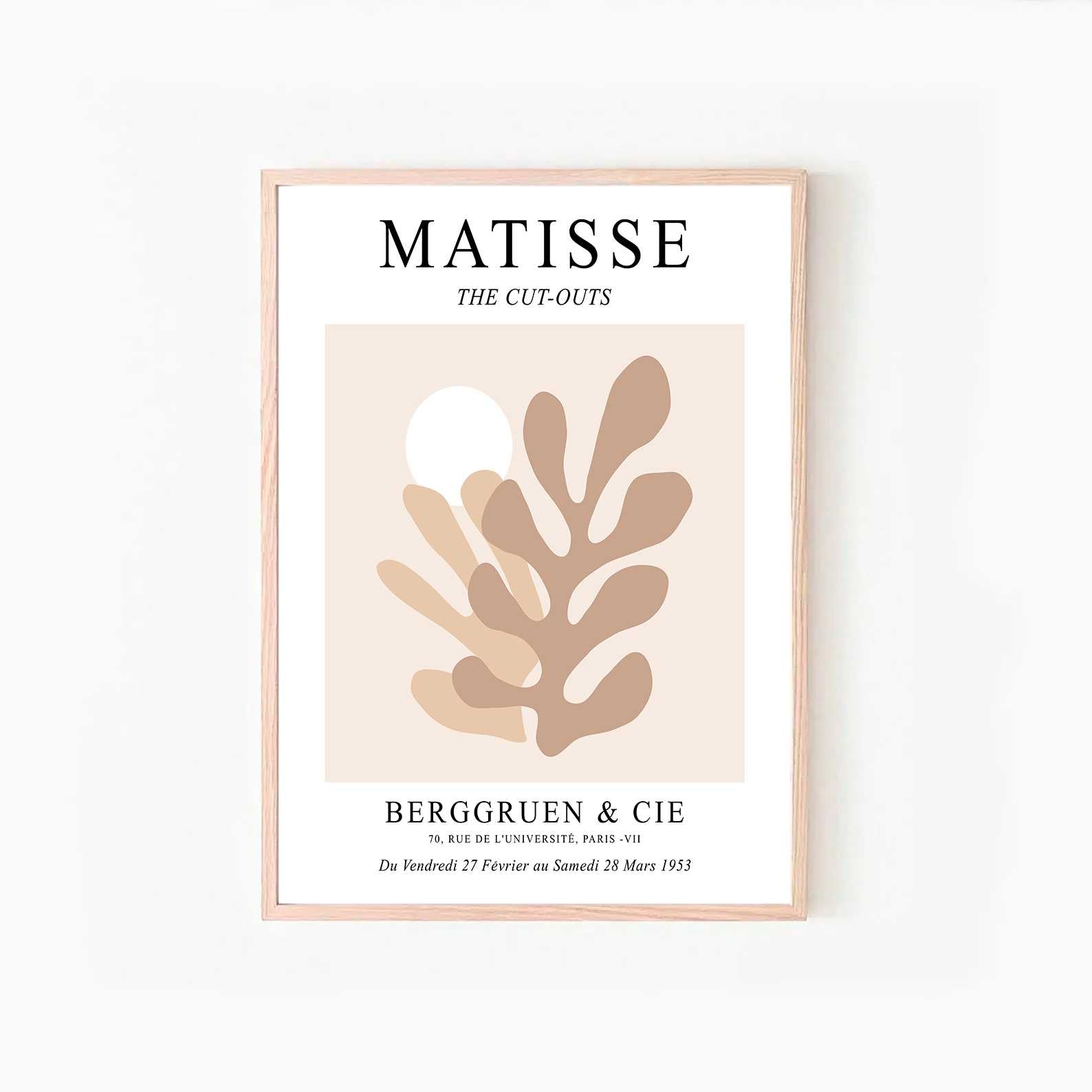 Zoologisk have kapitel Banyan Matisse Plakat | "Flour" Beige Poster | Køb Online fra Ellensshop.dk –  Ellens Shop