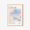 Cancer - Farverig stjernetegns plakat Ellens Shop