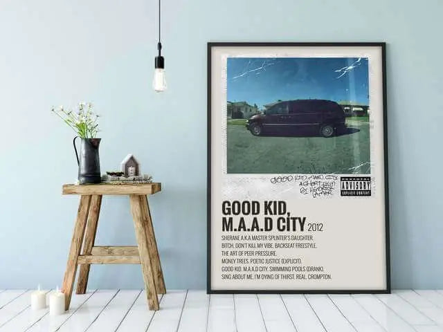 Good Kid M.A.A.D City - Kendrick Lamar Ellens Shop